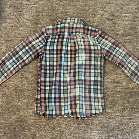 Burton Plaid button up shirt, size small - Picture 2 of 3